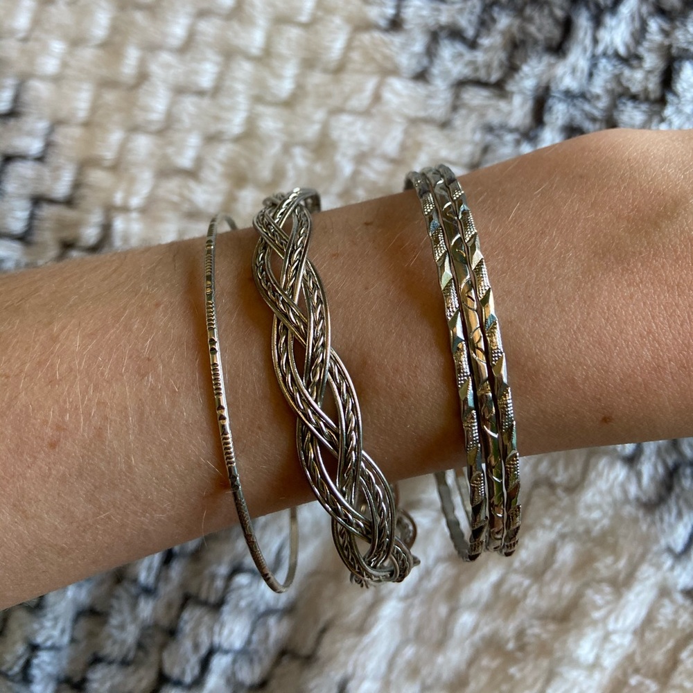 Bangle bracelets